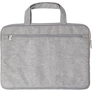 Borsa porta pc 13 pollici in rpet personalizzabile IBRAHIM GV709838 - Grigio