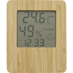 Stazione meteo in bamboo PIPER GV710951 - Bamboo