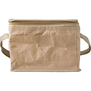 Borsa termica in carta da 6 lattine OLLIE GV739817 - Marrone