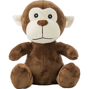 Peluche personalizzati scimmia ANTONI GV747992 - Marrone