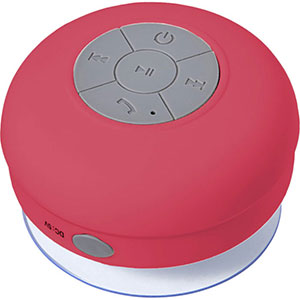 Speaker bluetooth personalizzato da doccia JUDE GV7631 - Rosso
