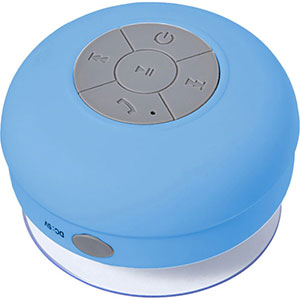 Speaker bluetooth personalizzato da doccia JUDE GV7631 - Celeste