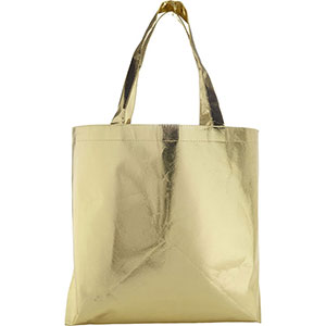 Shopper in tnt laminato cm 35x44x11 JOHNATHAN GV7724 - Oro