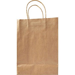 Shopper in carta media cm 30x22x11 MARINA GV7841 - Marrone