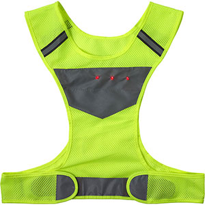 Gilet riflettente con led MINNA GV7911 - Giallo