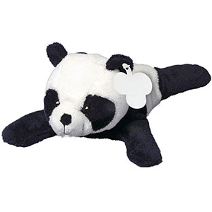Peluche personalizzati panda LEILA GV8049 - Nero - Bianco