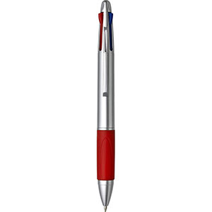 Penna promozionale 4 colori CHLOE GV8123 - Rosso
