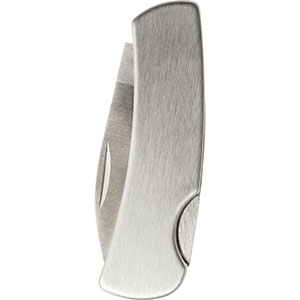 Coltellino tascabile pieghevole in acciaio inox EVELYN GV8242 - Argento