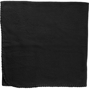 Peluche orsetto con coperta in pile OWEN GV840742 - Nero