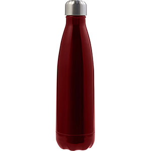 Bottiglia in acciaio 650 ml personalizzabile SUMATRA GV8528 - Rosso