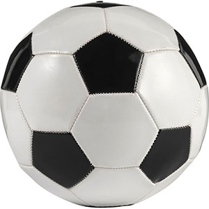 Pallone da calcio personalizzato ARIZ GV8561 - Nero - Bianco