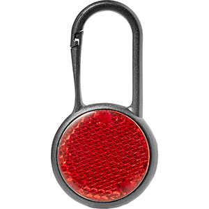 Luce di sicurezza con moschettone ZURI GV8755 - Rosso