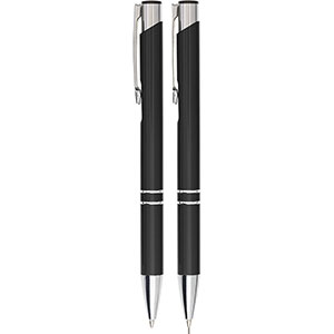 Penna personalizzata e matita in set regalo ZAHIR GV9032 - Nero