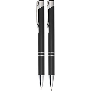 Penna personalizzata e matita in set regalo ZAHIR GV9032 - Nero