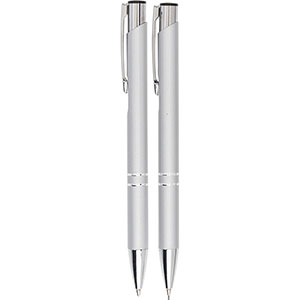Penna personalizzata e matita in set regalo ZAHIR GV9032 - Argento