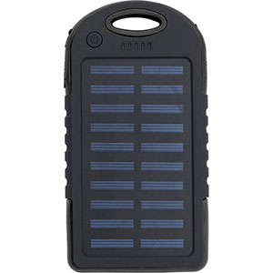 Power Bank solare da 4.000 mAh AURORA GV9333 - Nero