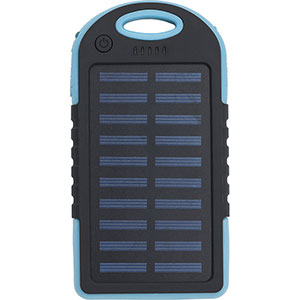 Power Bank solare da 4.000 mAh AURORA GV9333 - Blu