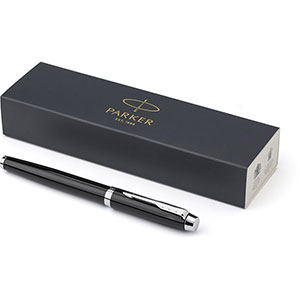 Parker rollerball IM in ottone laccato GV9391 - Nero