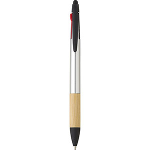 Penna 3 colori personalizzata MALACHI GV966208 - Argento
