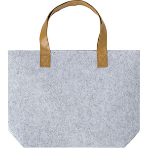 Shopping bag in feltro rpet HUNTER GV971805 - Grigio chiaro