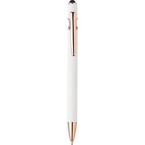 Penna personalizzata in alluminio ANTHONY GV971888 - Bianco