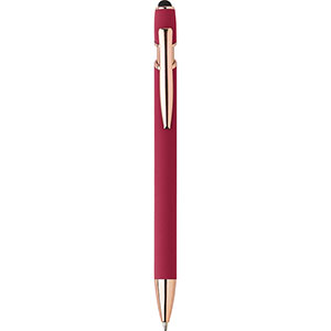 Penna personalizzata in alluminio ANTHONY GV971888 - Rosso