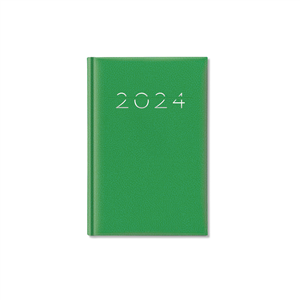 Agenda personalizzabile bigiornaliera cm 7x10 LUCERA H10020 - Verde