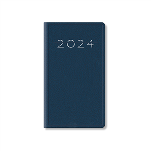 Agenda settimanale tascabile LUCERA | cm 8x15 H14020 - Blu