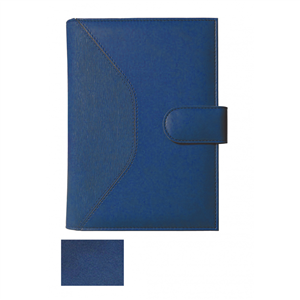 Agenda a portafoglio giornaliera ALCAMO | cm 15x21 H15200 - Blu