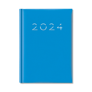 Agenda personalizzata giornaliera cm 12x17 S/D abbinati LUCERA H20520 - Azzurro