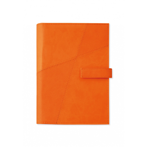 Agenda personalizzabile giornaliera a portafoglio interno mobile cm 15x21 S/D separati ROMBO H717 - Arancio