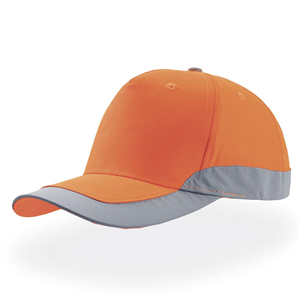 Cappellino personalizzato in poliestere Atlantis HELPY HELP - Arancio
