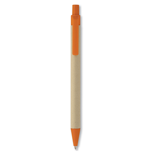 Penna promozionale in cartone CARTOON IT3780 - Arancio
