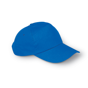 Cappellino personalizzato in cotone 5 pannelli GLOP CAP KC1447 - Blu Royal