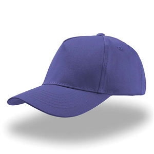 Cappellino personalizzabile da bambini in cotone 5 pannelli Atlantis KID START FIVE KDSF - Blu royal
