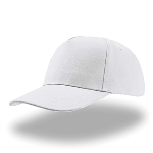 Cappellino personalizzabile in cotone 5 pannelli Atlantis LIBERTY FIVE LIFV - Bianco