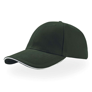 Cappellino personalizzato in cotone Atlantis LIBERTY SANDWICH LISA - Verde