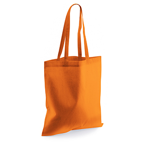 Shopper personalizzata in cotone 110gr cm 38x42 Legby S'Bags TAO M12043 - Arancio