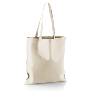 Shopper personalizzata in cotone 135gr cm 38x42 Legby S'Bags EBITEN M13045-N - Naturale