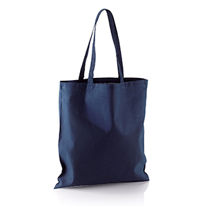 Shopping bag promozionale in cotone 135gr cm 38x42 Legby S'Bags EBITEN M13045 - Blu Navy