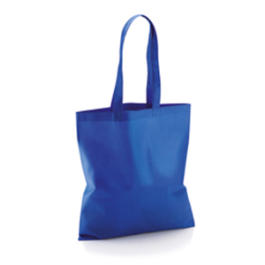 Shopping bag promozionale in cotone 135gr cm 38x42 Legby S'Bags EBITEN M13045 - Blu Royal