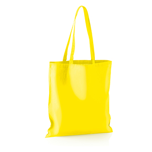 Shopping bag promozionale in cotone 135gr cm 38x42 Legby S'Bags EBITEN M13045 - Giallo