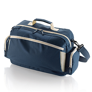 Borsa weekend Legby Vagamondo ROMA M13200 - Blu Navy - Beige