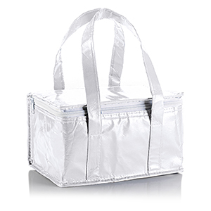 Borsa frigo piccola in tessuto non tessuto laminato Legby Ocean breeze ARTIC-S M13881 - Bianco