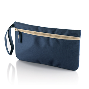 Porta biglietti aerei Legby Vagamondo LONDRA M15111 - Blu Navy - Beige