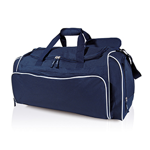 Borsone palestra Legby FunFit HOLLISTER M15223 - Blu Navy - Bianco