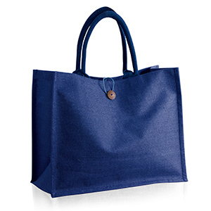 Borsa da spiaggia in juta Legby Ocean Breeze THAITI M17406 - Blu Navy