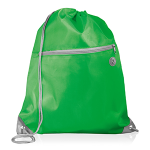 Sacca personalizzata con tasca e uscita per auricolari Legby S'Bags ISI-POCKET M19556 - Verde Chiaro
