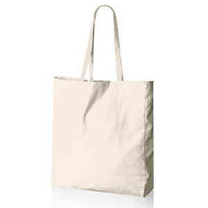 Shopper personalizzata in cotone 220gr natural color cm 38x42x8 Legby S'Bags OSAKA M20053-N - Naturale