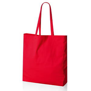 Shopper personalizzata in cotone 220gr cm 38x42x8 Legby S'Bags OSAKA M20053 - Rosso